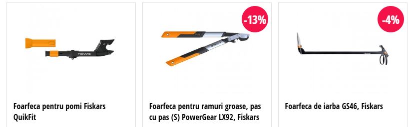 foarfeca de gradina Fiskars